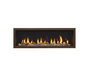Majestic Echelon II 48 direct vent gas fireplace lit
