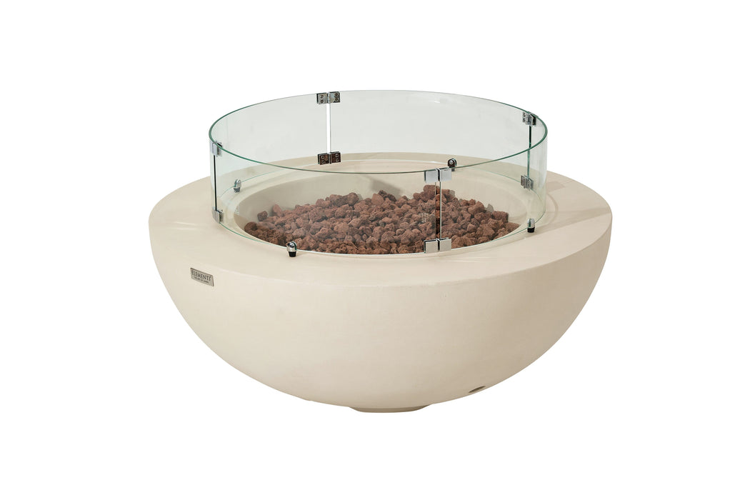 Elementi Lunar Bowl Fire Table