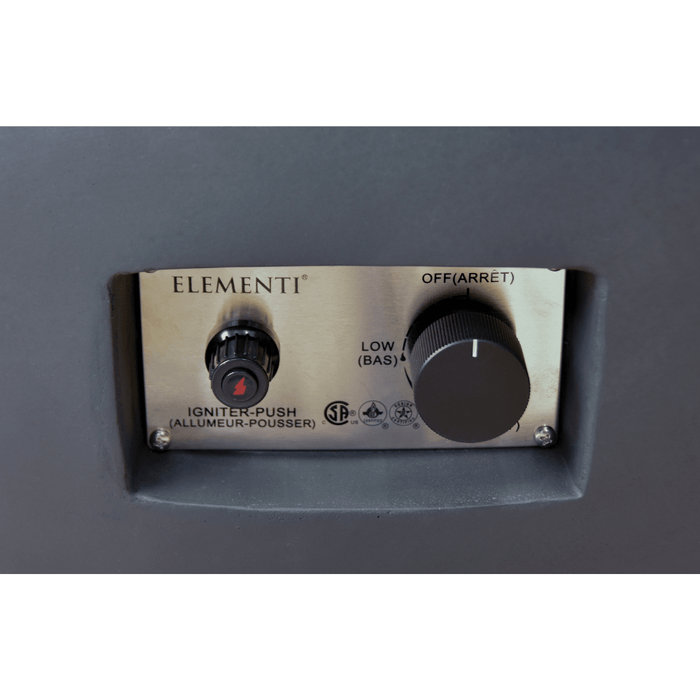 Elementi Lunar Bowl Fire Table