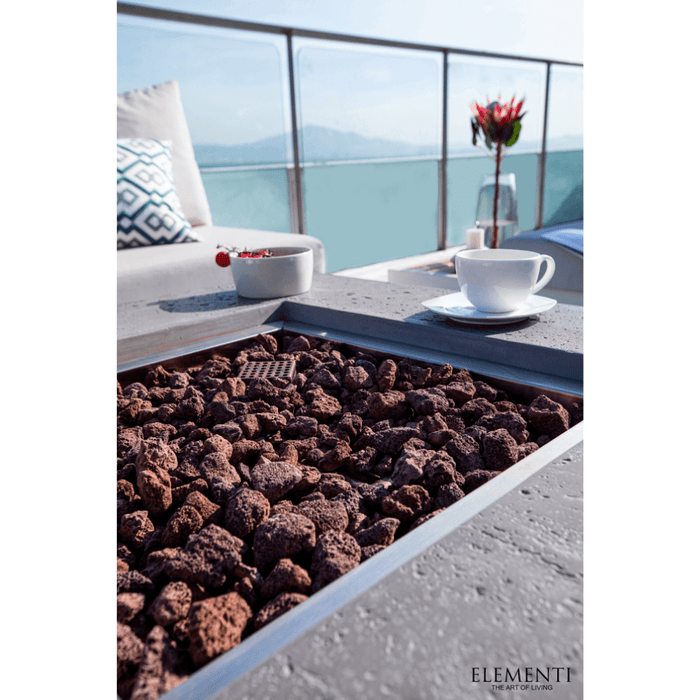 Elementi Manhattan Fire Table