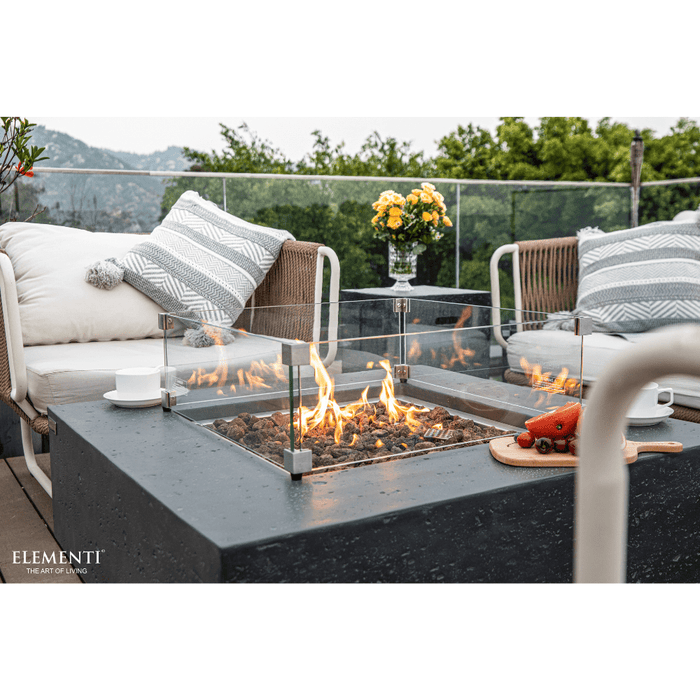 Elementi Manhattan Fire Table