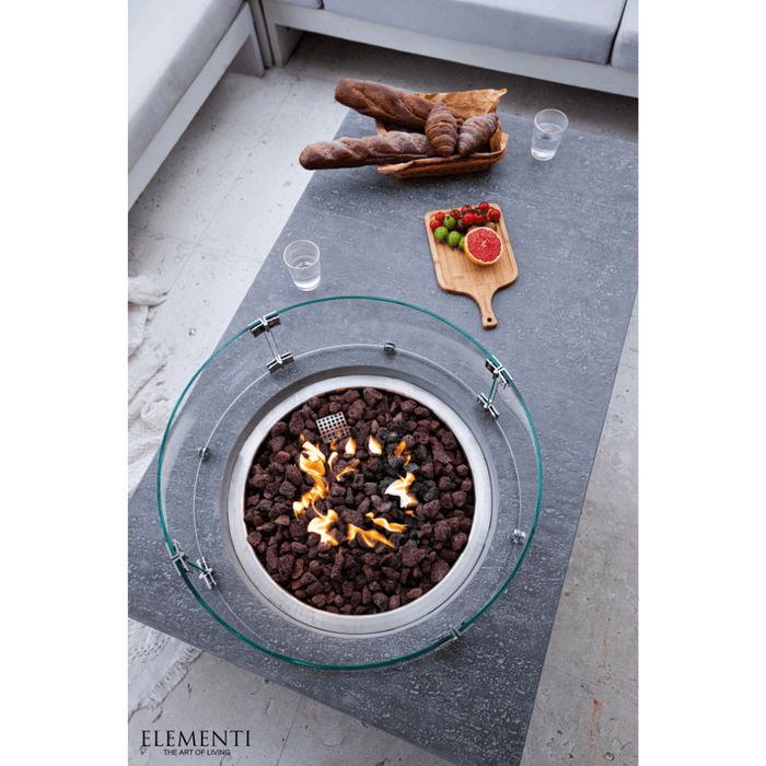 Elementi Metropolis Fire Table