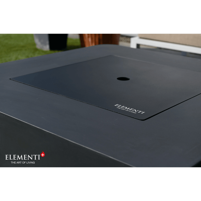 Elementi Plus Bergamo Fire Table Dark Gray