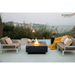Elementi Plus Bergen Fire Table Dark Gray