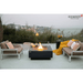 Elementi Plus Bergen Fire Table Dark Gray