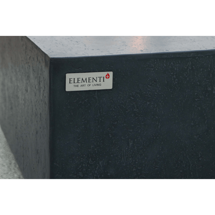 Elementi Plus Bergen Fire Table Dark Gray