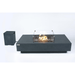 Elementi Plus Cannes Fire Table Dark Gray