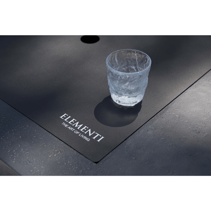 Elementi Plus Cannes Fire Table Dark Gray