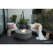 Elementi Plus Colosseo Fire Table Light Gray