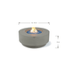Elementi Plus Colosseo Fire Table Light Gray