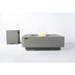 Elementi Plus Lucerne Fire Table Light Gray