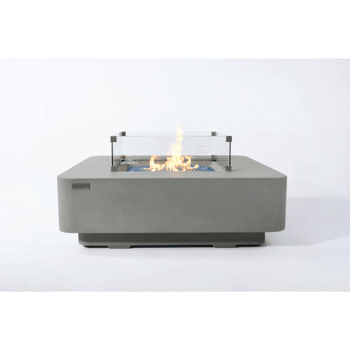 Elementi Plus Lucerne Fire Table Light Gray