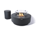 Elementi Plus Nimes Fire Table Dark Gray