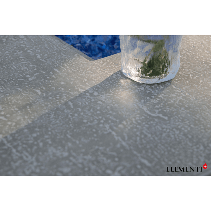Elementi Plus Riviera Fire Table Light Gray