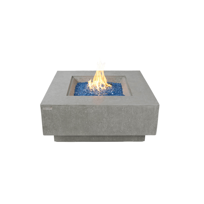 Elementi Plus Victoria Fire Table Light Gray
