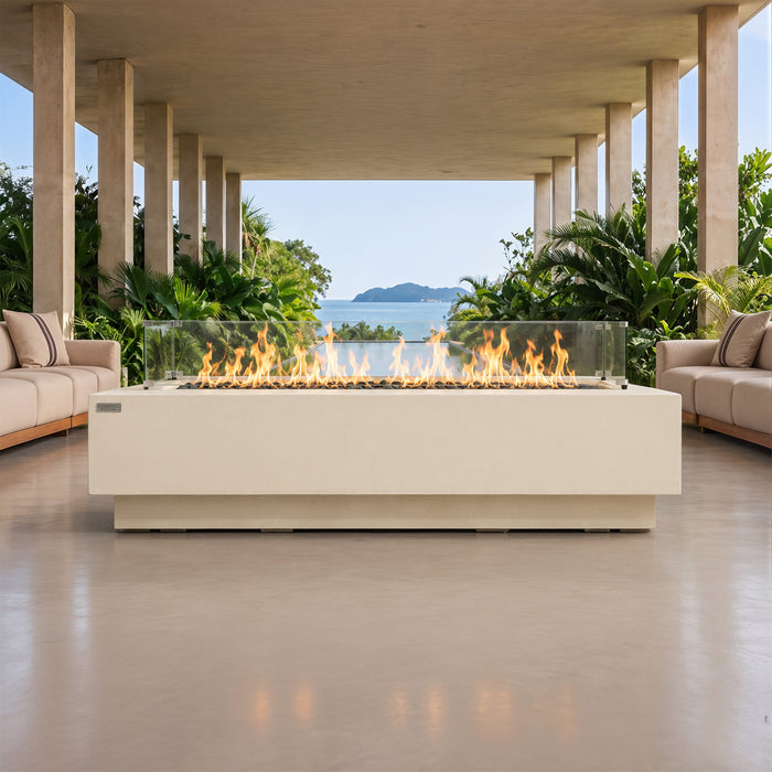 Elementi Ravello 100K BTU Rectangle Fire Pit