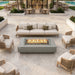 Elementi Ravello 100K BTU Rectangle Fire Pit