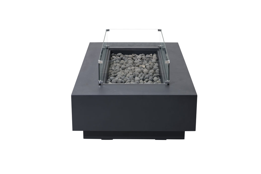 Elementi Ravello 100K BTU Rectangle Fire Pit