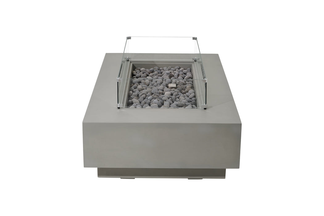 Elementi Ravello 100K BTU Rectangle Fire Pit