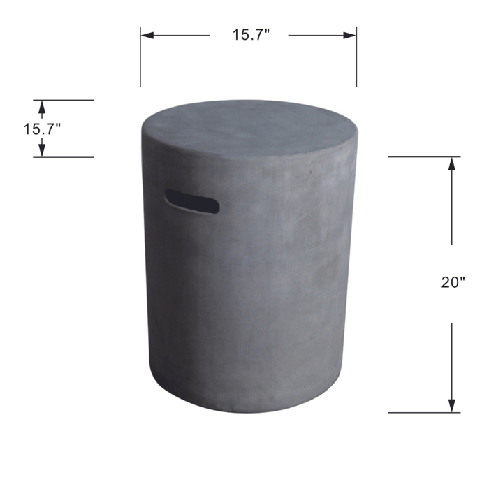 Elementi Round Tank Cover 20.0''
