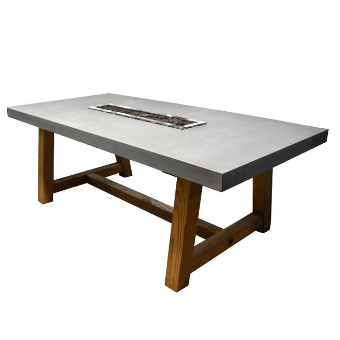 Elementi Sonoma Dining Table Fire Pit Table OFG201