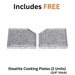 Free Steatite Cooking Plates (2 Units)