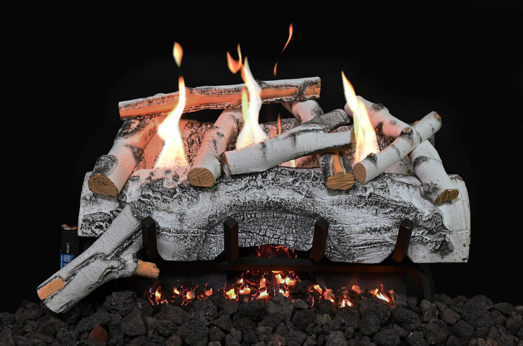 Grand Canyon Vent-Free Aspen Birch Log Set — Vulcan Compatible