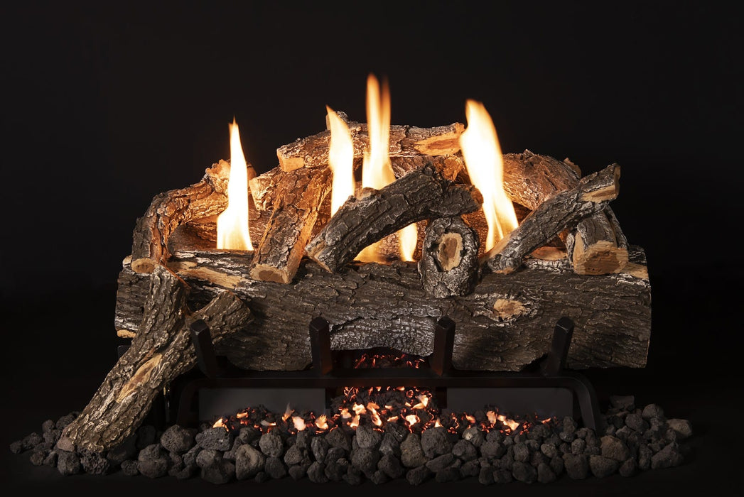 Grand Canyon Vulcan Vent-Free Weathered Oak Burner System
