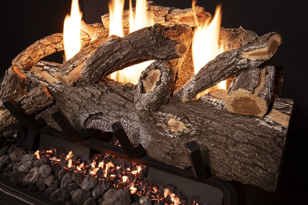 Grand Canyon Vulcan Vent-Free Weathered Oak Burner System