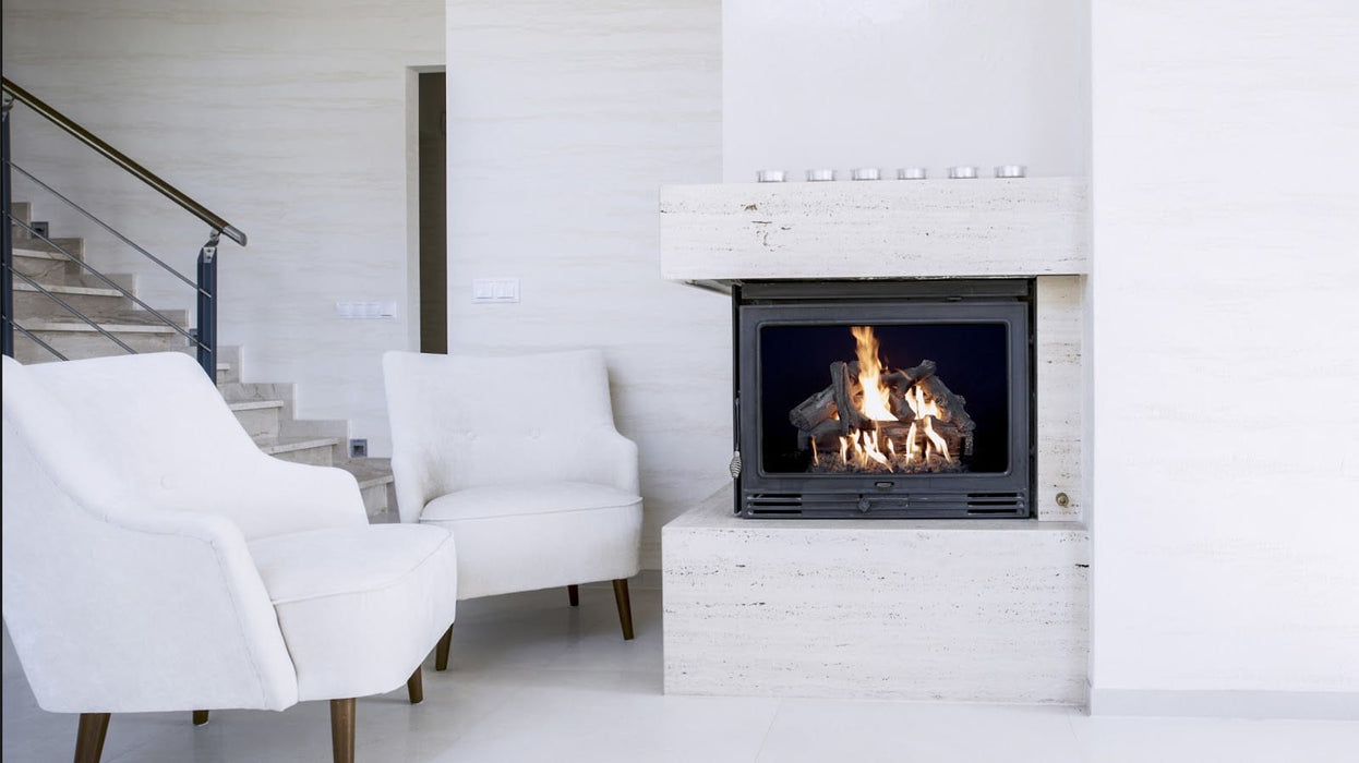 Grand Canyon Western Driftwood 2-Burner Gas Log Burner System