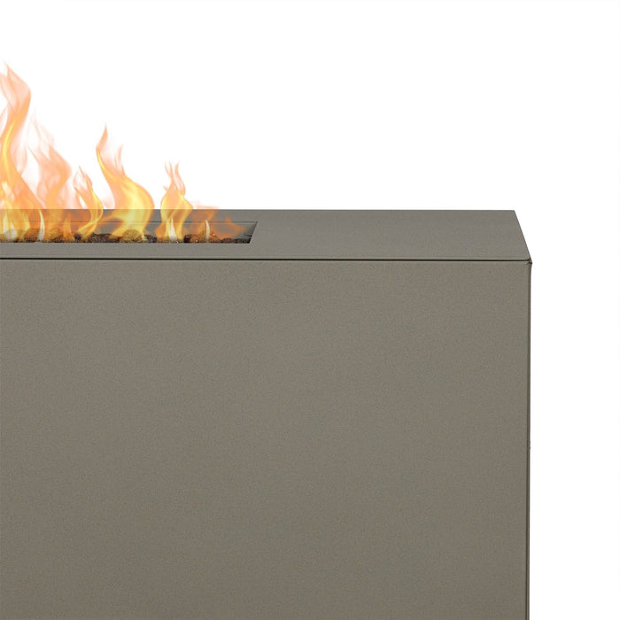 Jensen Co Coden 72" Rectangle Chat Fire Table
