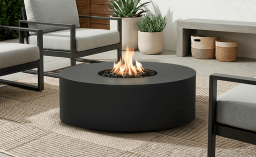 Jensen Co Coden Low Round Fire Table