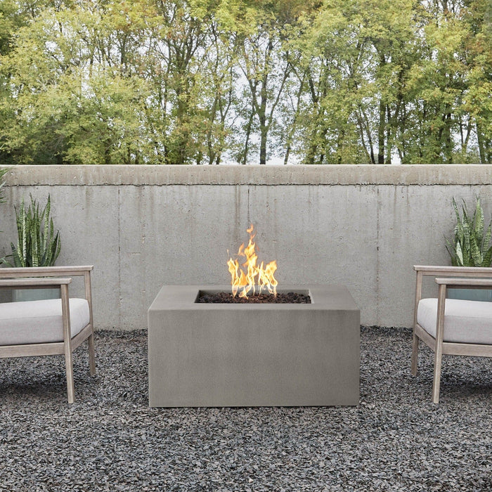 Jensen Co Estes Casual Square Natural Gas Fire Table