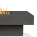 Jensen Co Geneva Low Rectangle Propane Fire Table