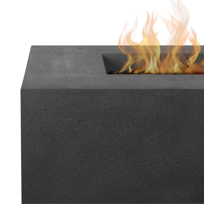 Jensen Co La Valle Low Square Propane Fire Table