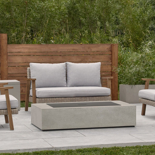 Jensen Co La Valle Rectangle Lid in Charcoal (1590LP)