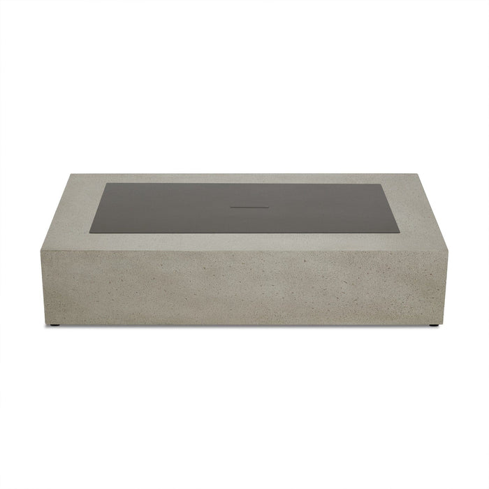 Jensen Co La Valle Rectangle Lid in Smokestone (1590LP)