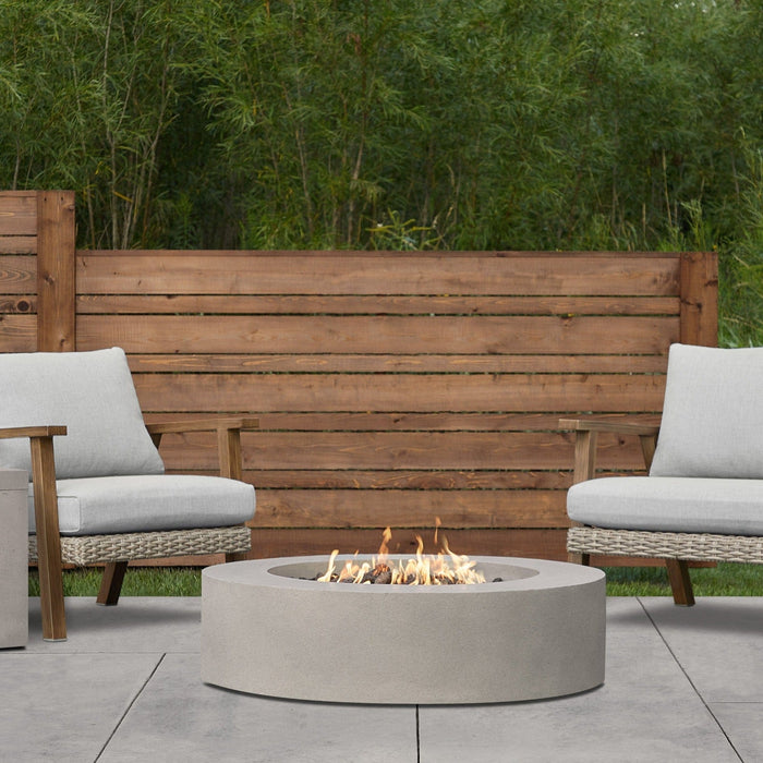 Jensen Co La Valle Round Propane Fire Table