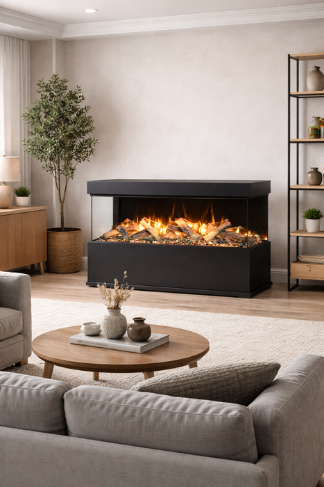 Amantii Pedestal Display for LumaForest Electric Fireplace