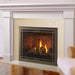 Majestic Meridian Platinum 36 installed with bronze front and marble surround