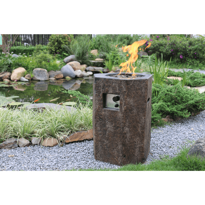 Modeno Basalt Column Fire Pit