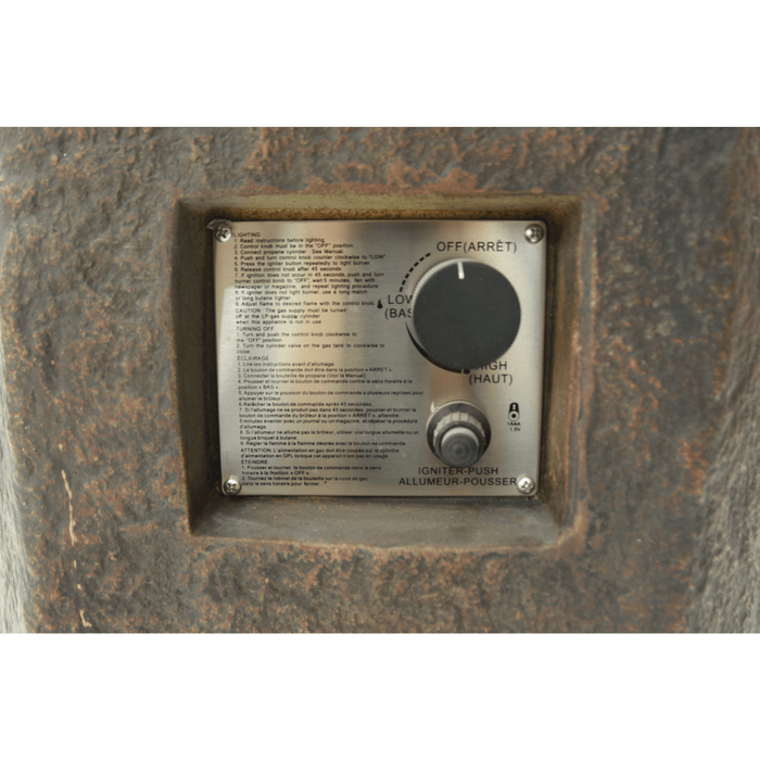 Modeno Basalt Column Fire Pit