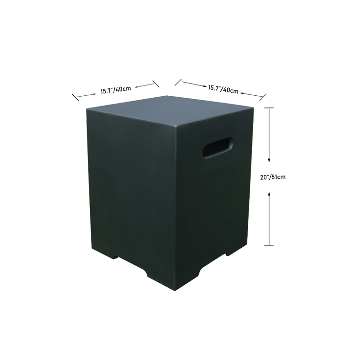 Modeno Square Tank Cover 20''