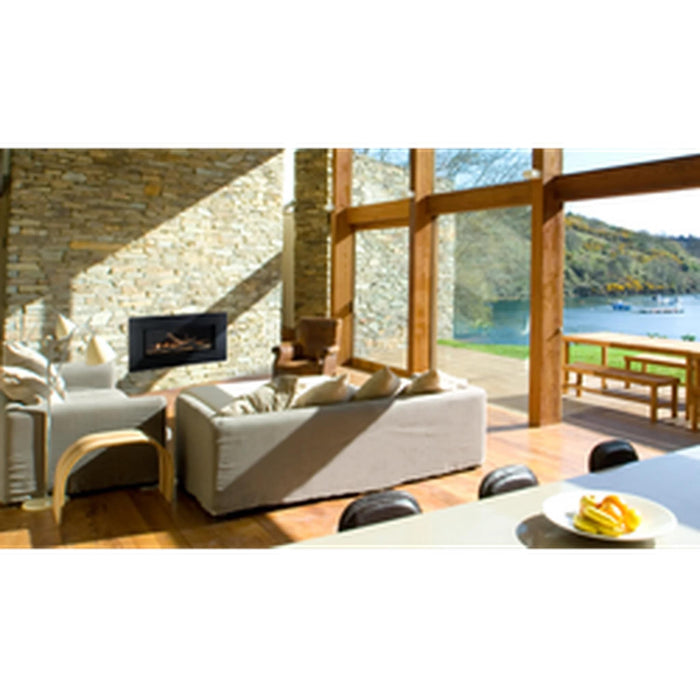 Monessen Artisan 42" Reduced BTU Vent Free Gas Linear Fireplace with IPI Plus Ignition