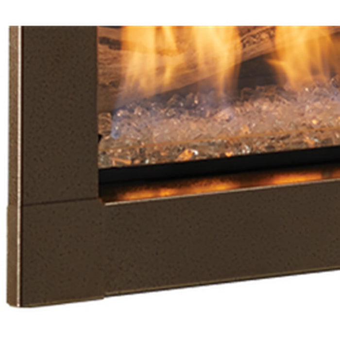 Monessen Artisan 42" Reduced BTU Vent Free Gas Linear Fireplace with IPI Plus Ignition