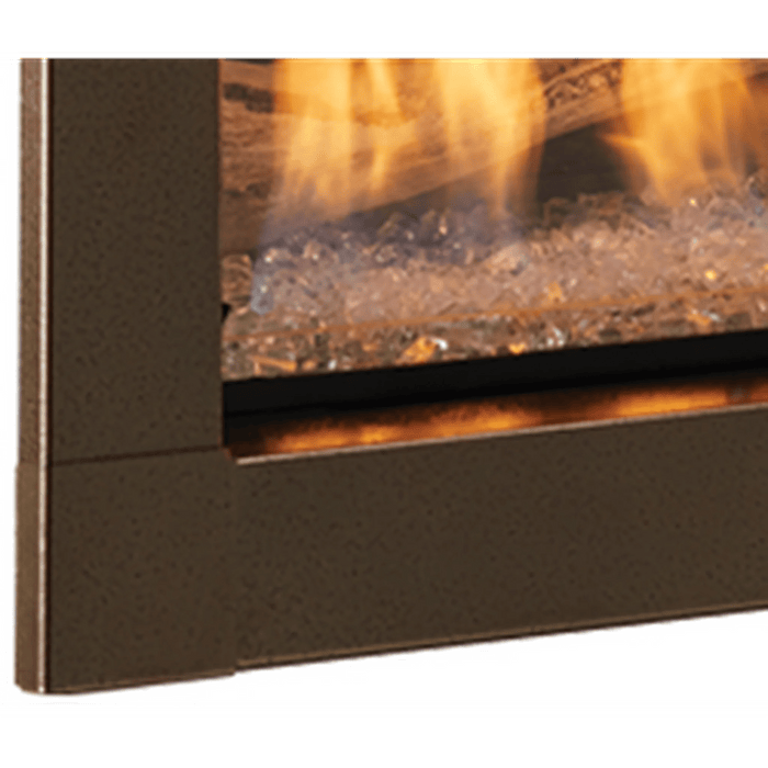 Monessen Artisan 42" Reduced BTU Vent Free Liquid Propane Gas Linear Fireplace with IPI Plus Ignition