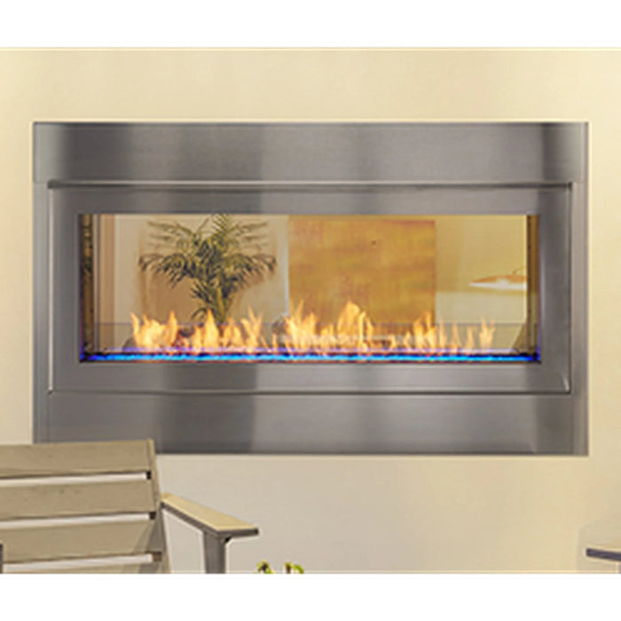 Monessen Artisan 48" Vent Free See-Through Linear Fireplace With IPI Plus Ignition
