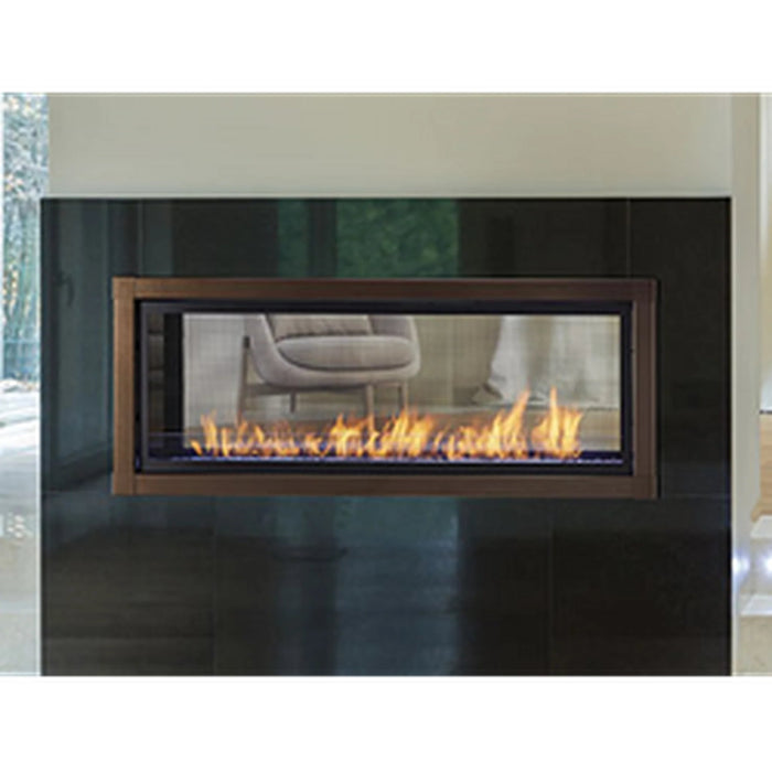 Monessen Artisan 48" Vent Free See-Through Linear Fireplace With IPI Plus Ignition