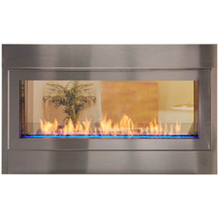 Monessen Artisan 48" Vent Free See-Through Linear Fireplace With IPI Plus Ignition