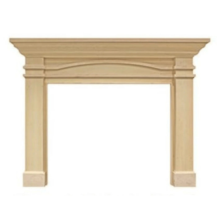 Monessen Design Series Portico C 53" Maple Unfinished Flush Wood Mantel